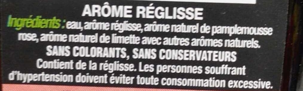 Antésite Ultra-Concentré Réglisse Pamplemousse Citron Vert packshot