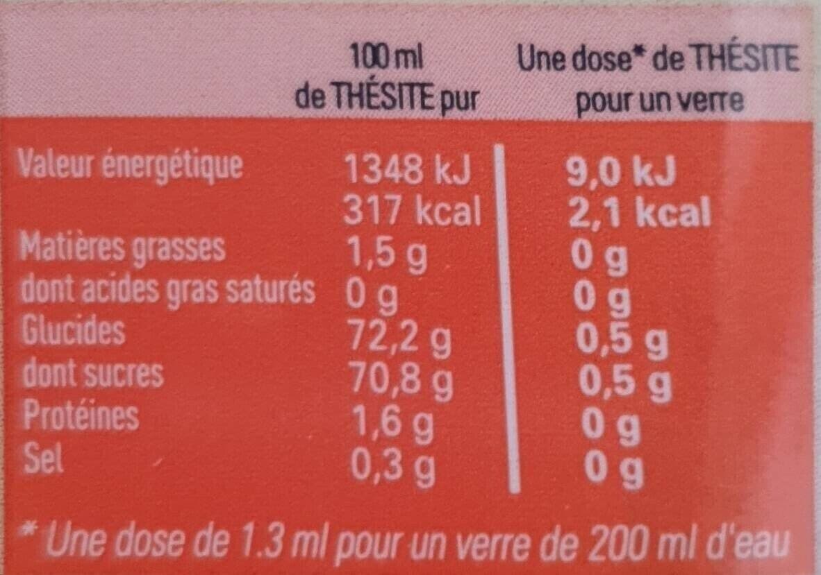 Antésite Thésite pêche packshot