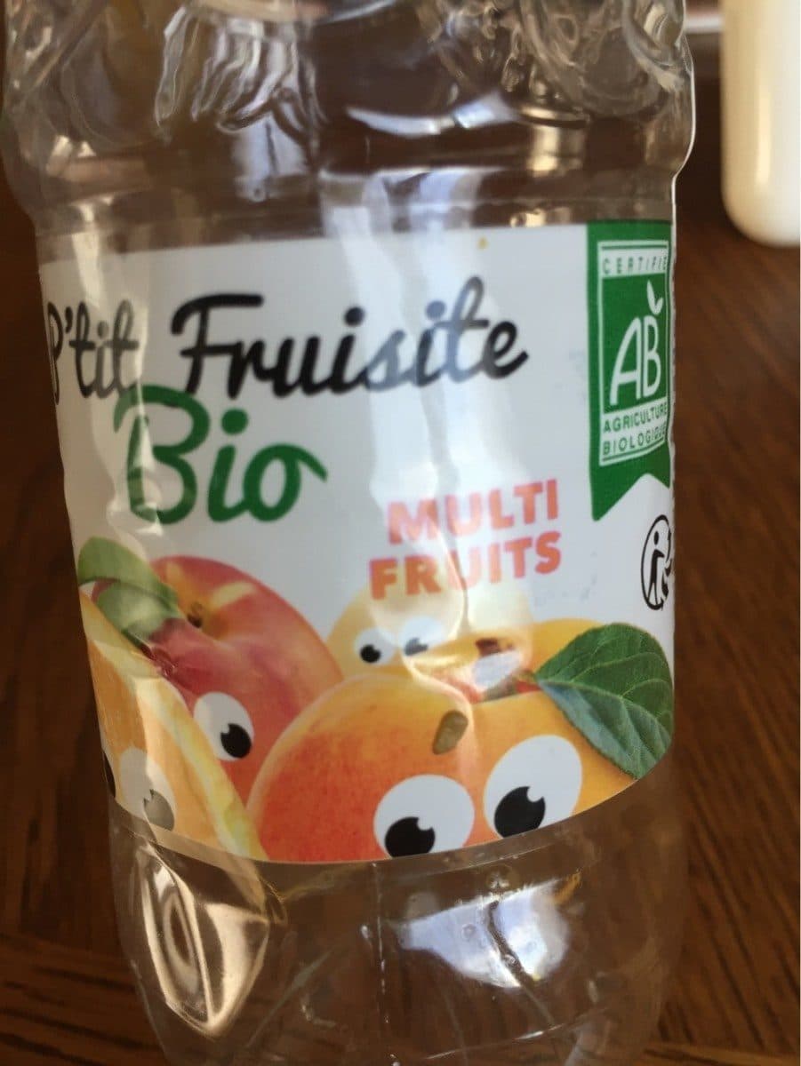 P'tit Fruisite P'tit Fruitiste Bio multi fruits packshot