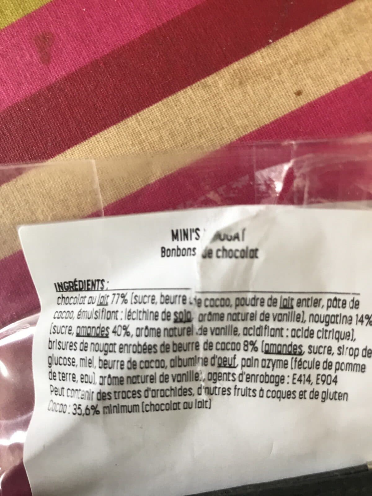 Open Food Facts Mini’s nougat packshot