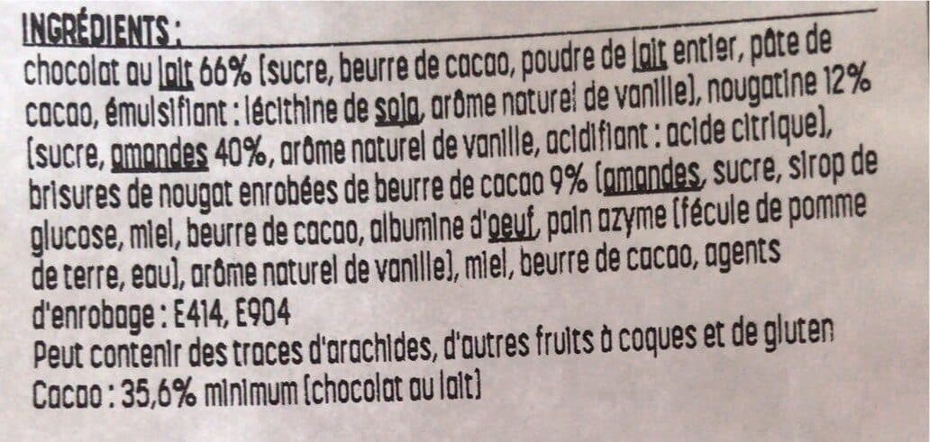 Open Food Facts Mini’s nougat packshot