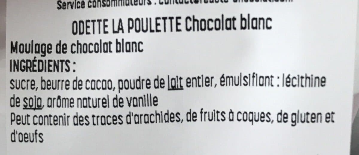Open Food Facts Odette la poulette packshot