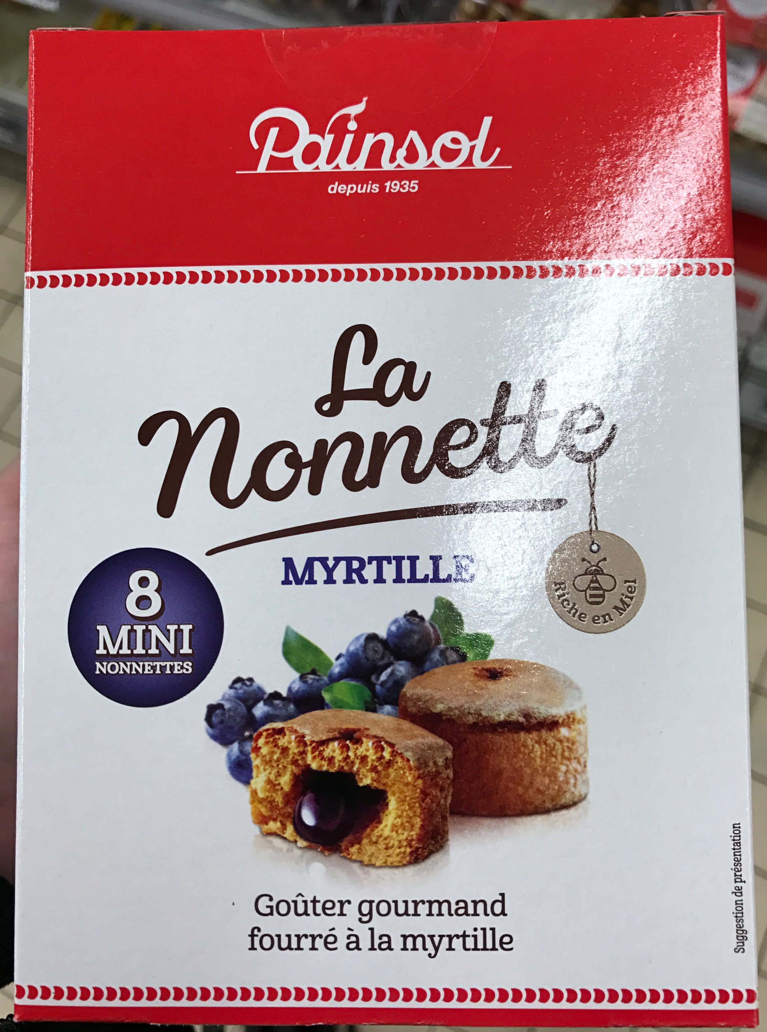 Painsol La Nonnette Myrtille packshot