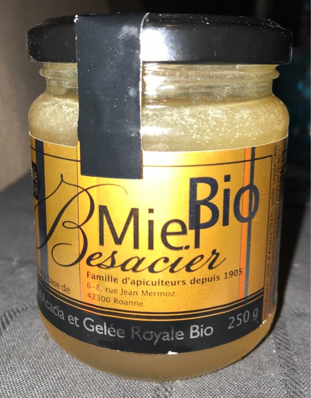 Besacier Miel d'Acquis et Gelée Royale Bio packshot