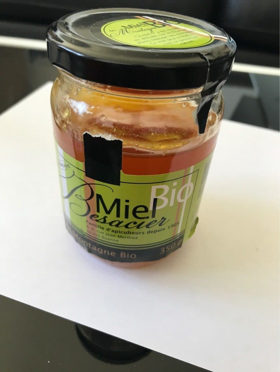 Miel Besacier Miel de montagne Bio packshot