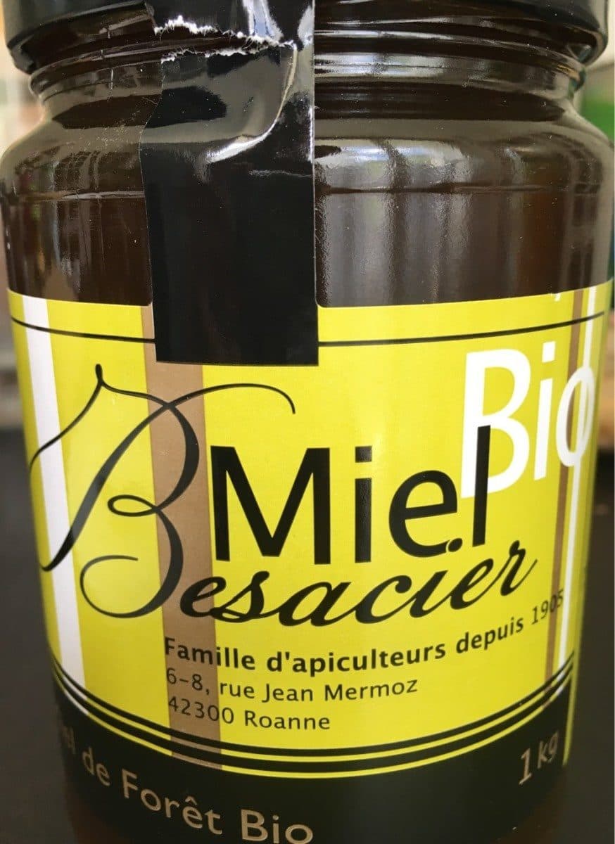 Miel Besacier Miel de Forêt bio packshot