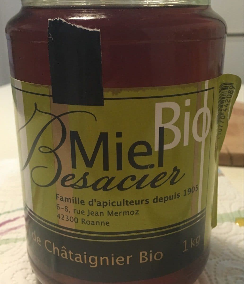 Miel Besacier miel de châtaigner packshot
