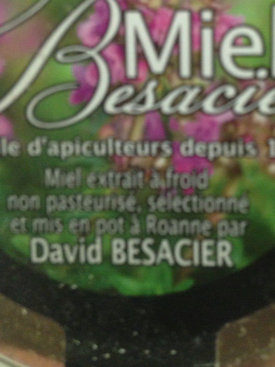 Open Food Facts miel packshot
