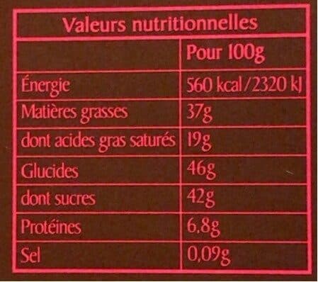 Révillon Les oeufs praliné packshot