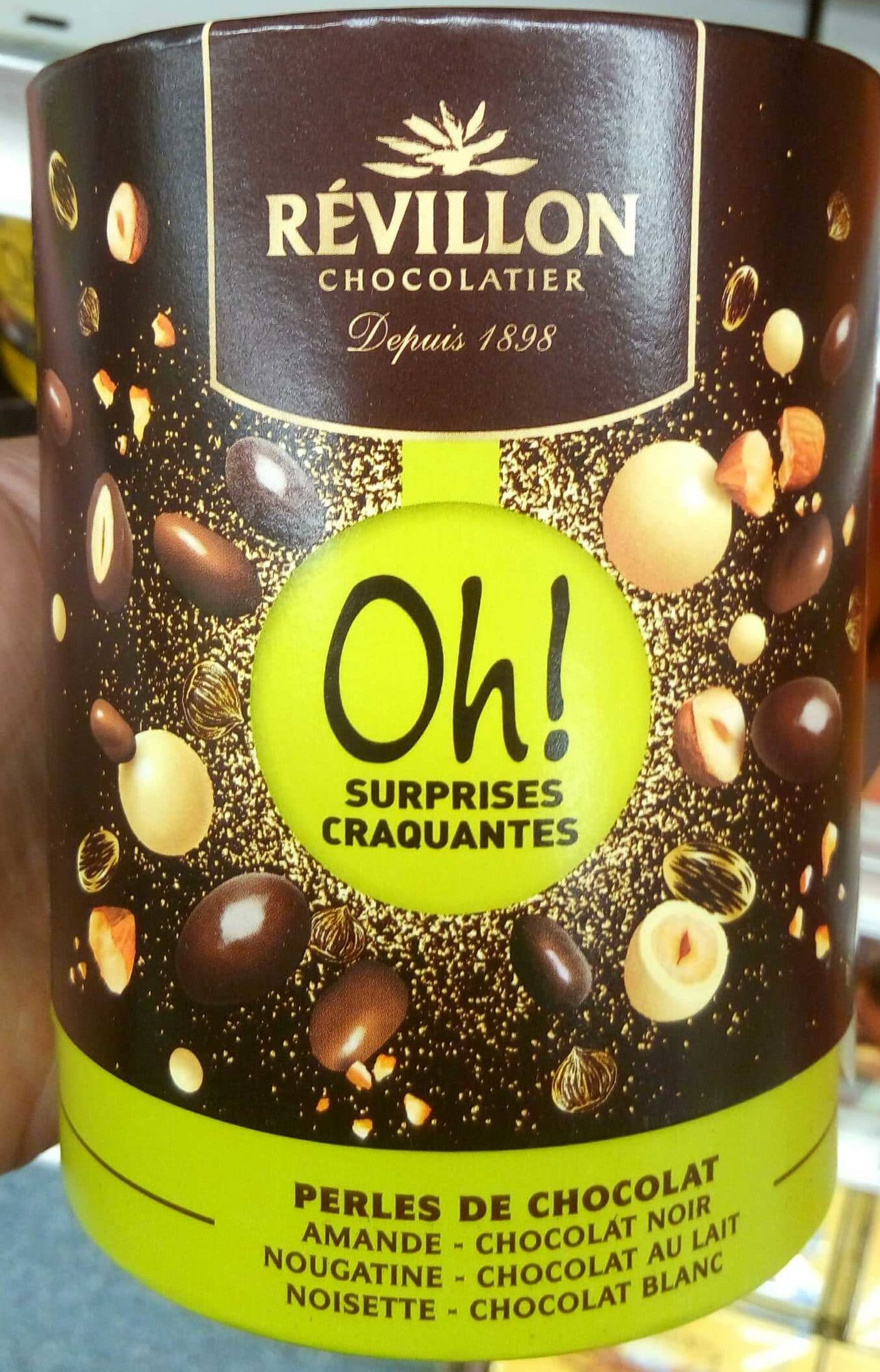 Révillon Oh ! Surprises craquantes - Perles de chocolat packshot