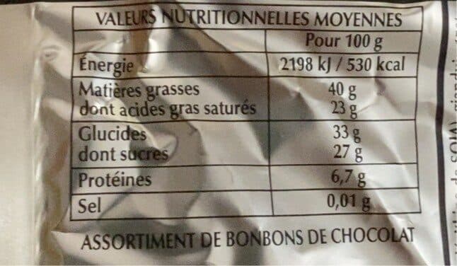 Révillon Papillotes Ganaches & Pralinés packshot