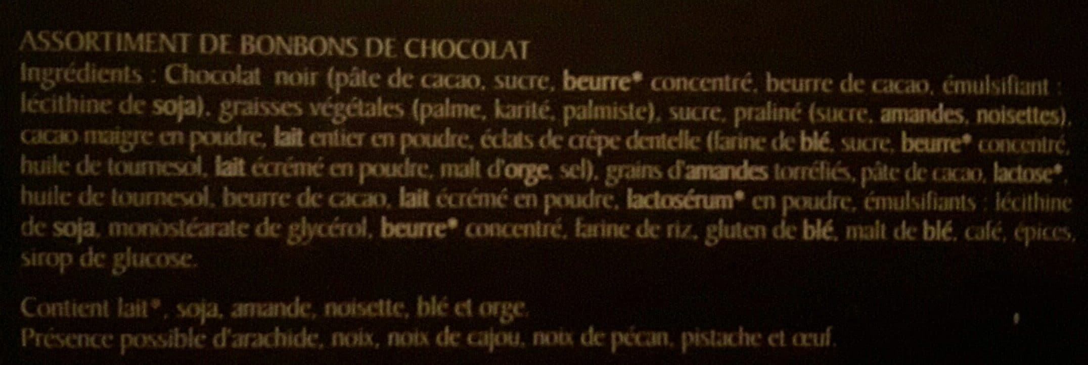Revillon Assortiment chocolat noir papillotes packshot