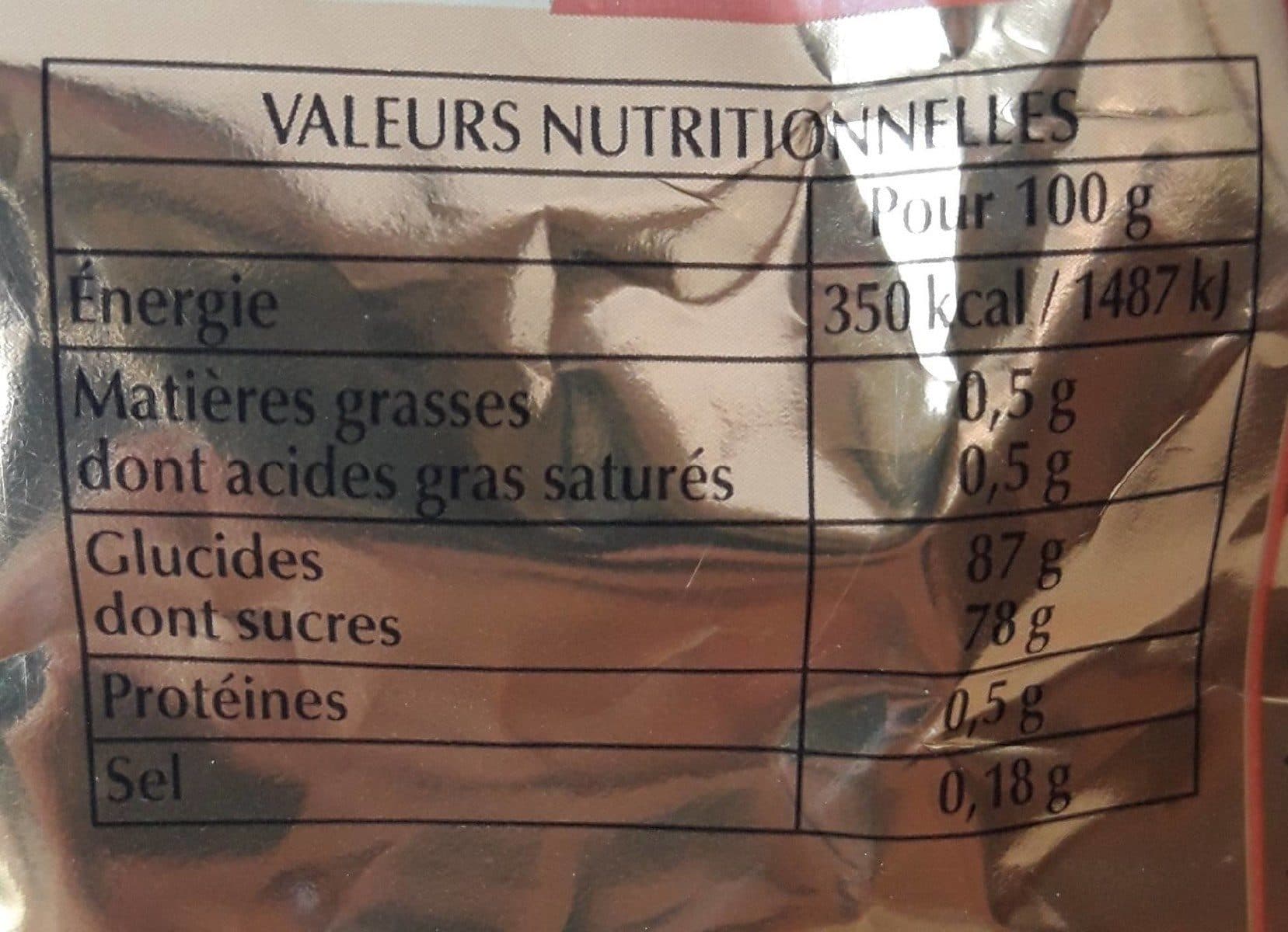Open Food Facts Pâtes de Fruits packshot