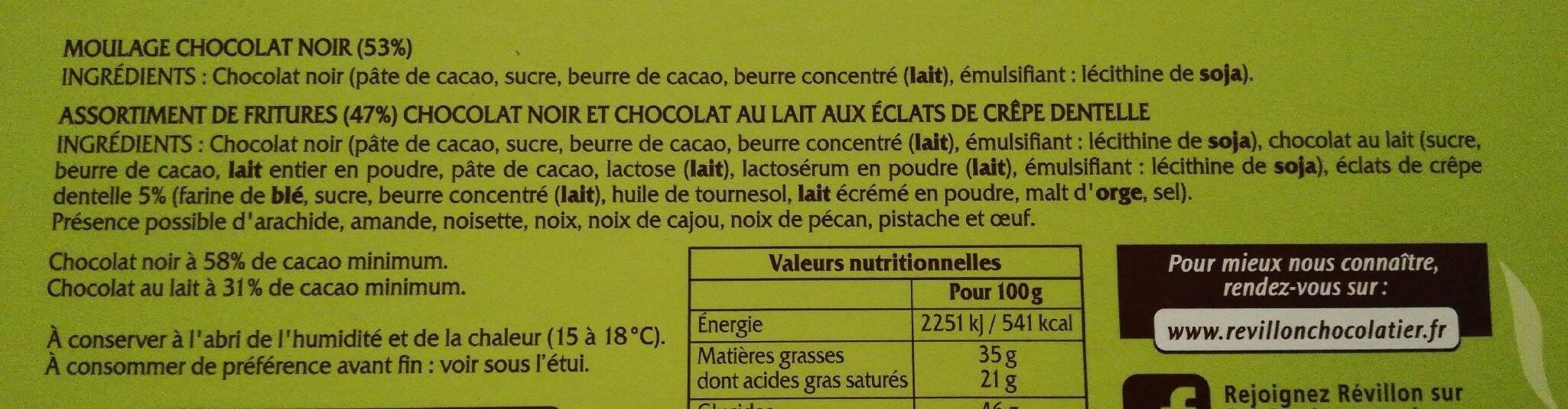 Revillon Chocolat Le Poisson Noir packshot