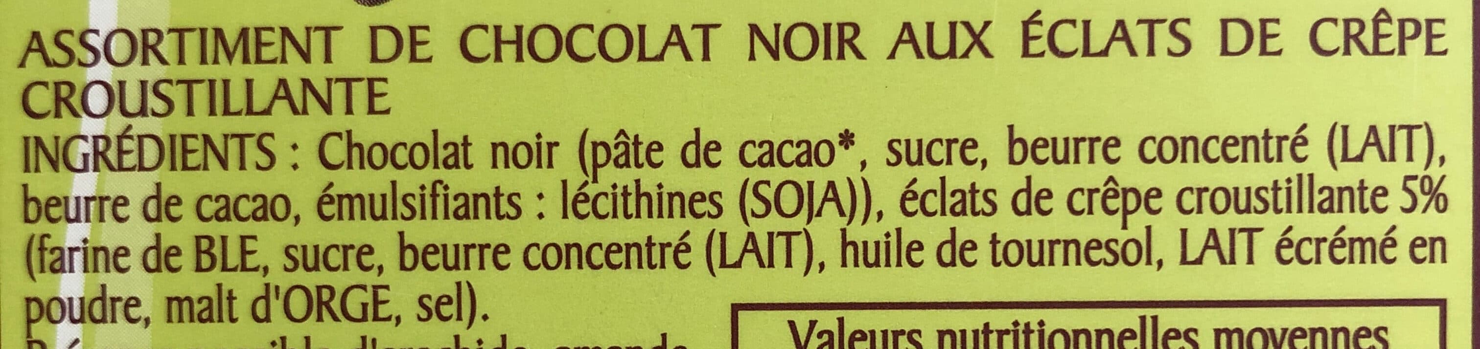 Révillon La Friture croustillante chocolat noir packshot