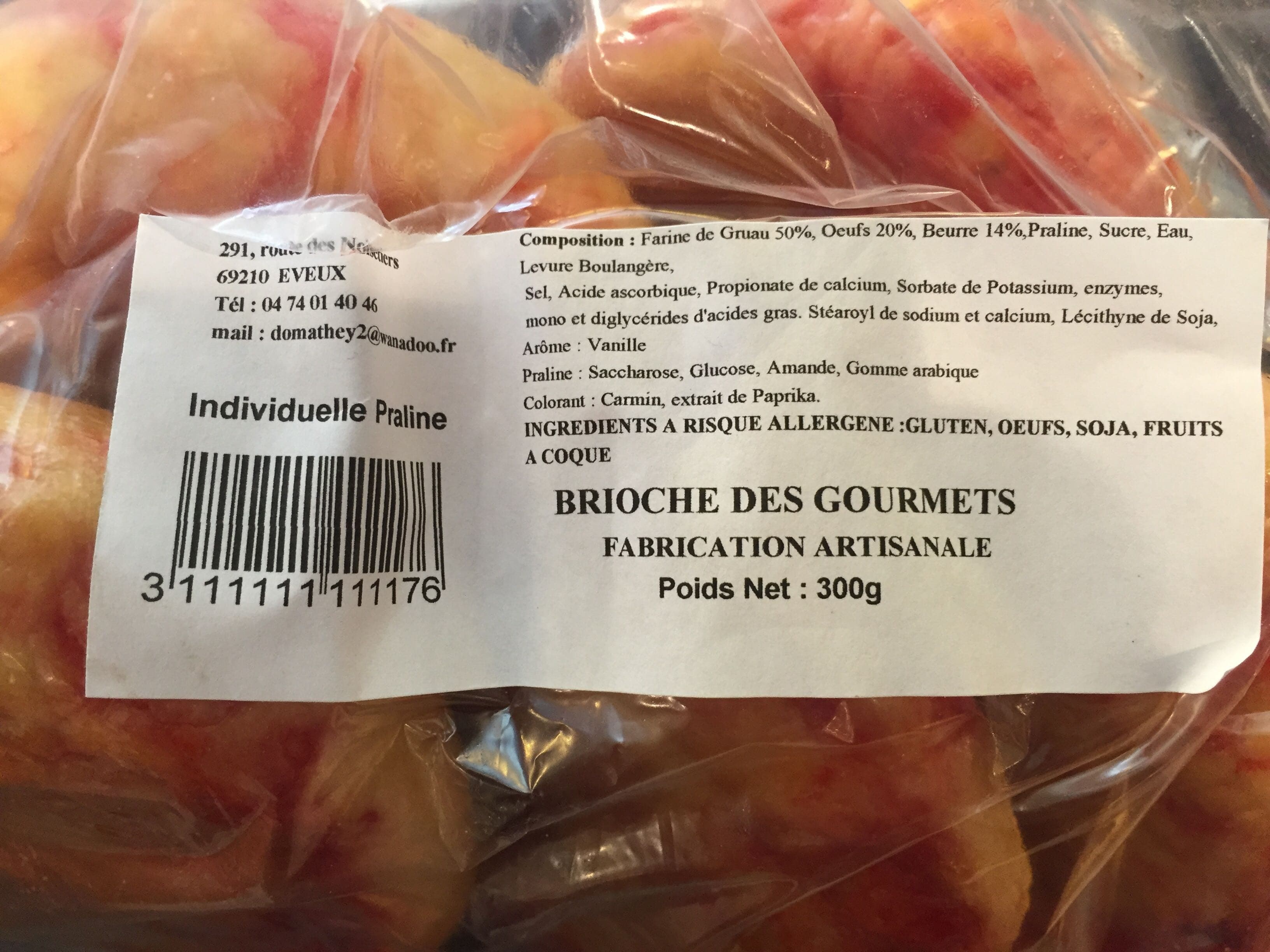 Brioche des Gourmets Brioche Praline packshot