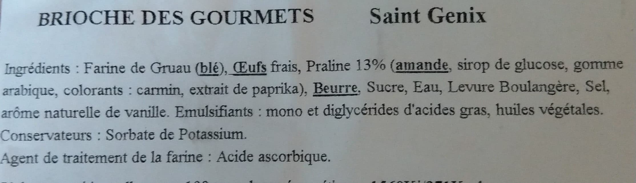 Brioche Des Gourmets Brioche de Saint Genix packshot