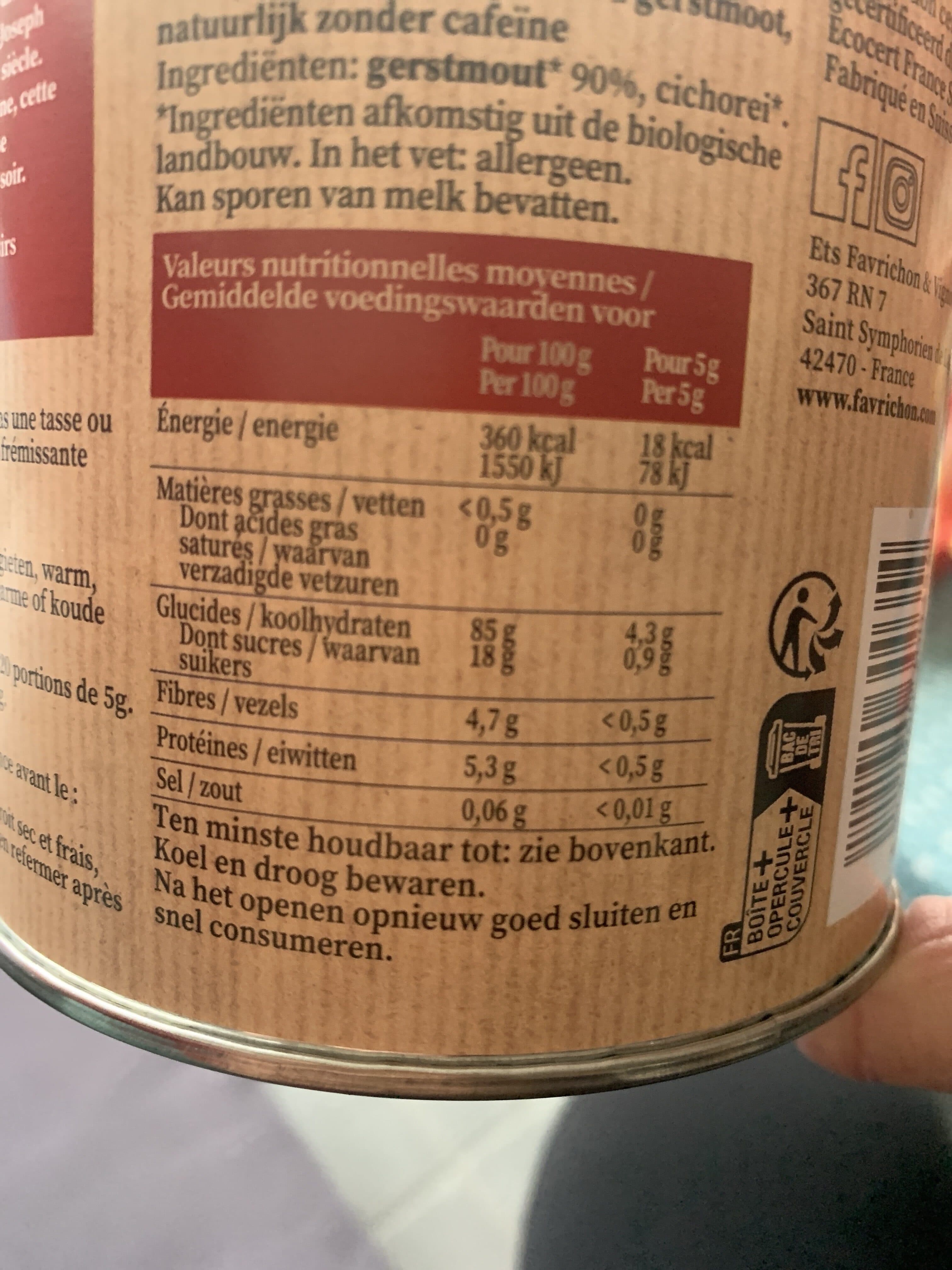 Favrichon Malt Soluble packshot