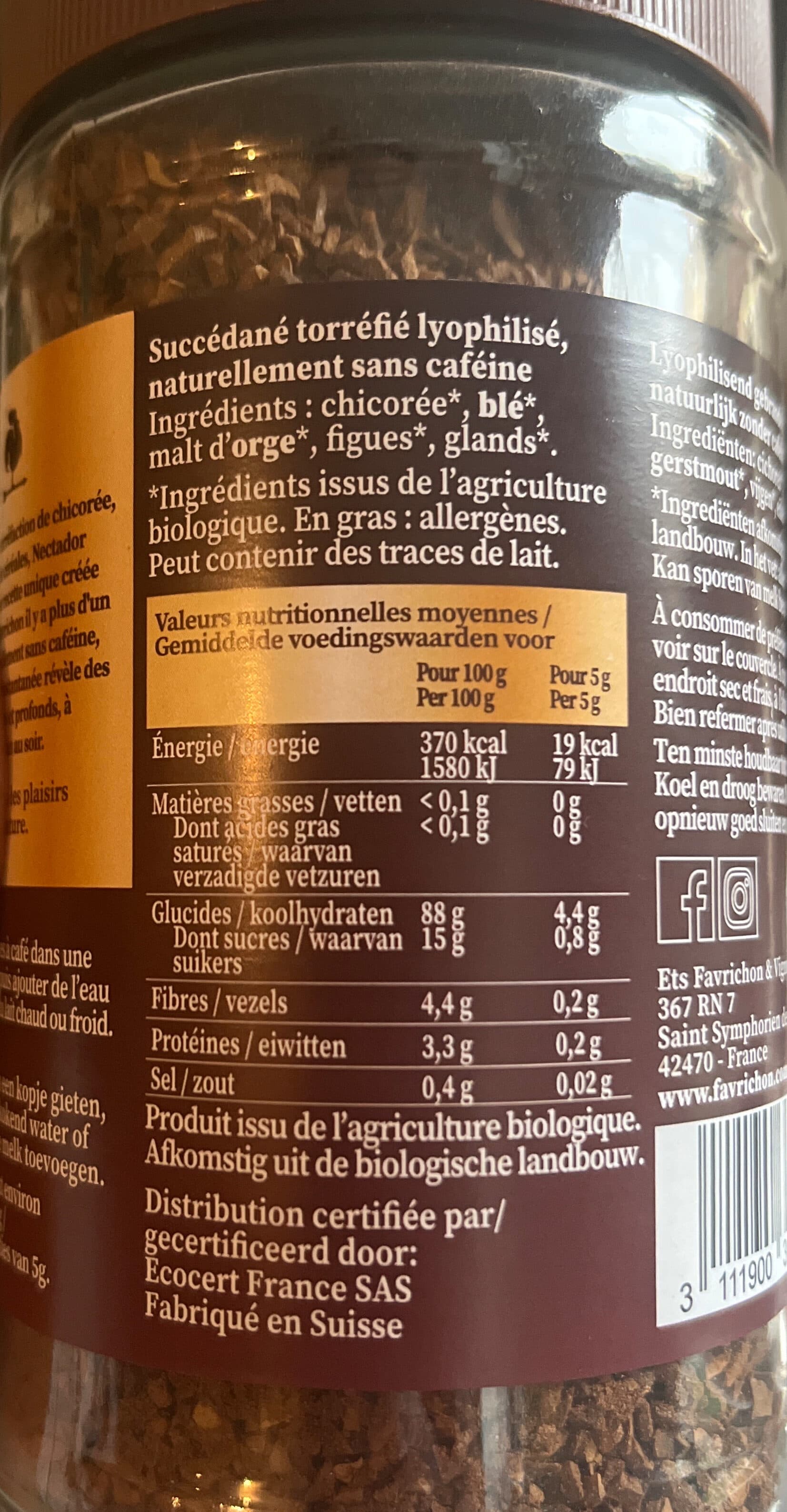 Joseph Favrichon Nectador packshot