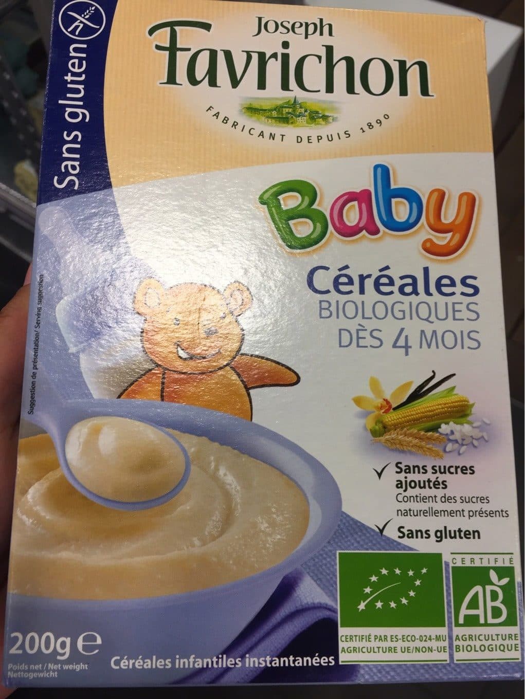 Favrichon Baby Céréales packshot