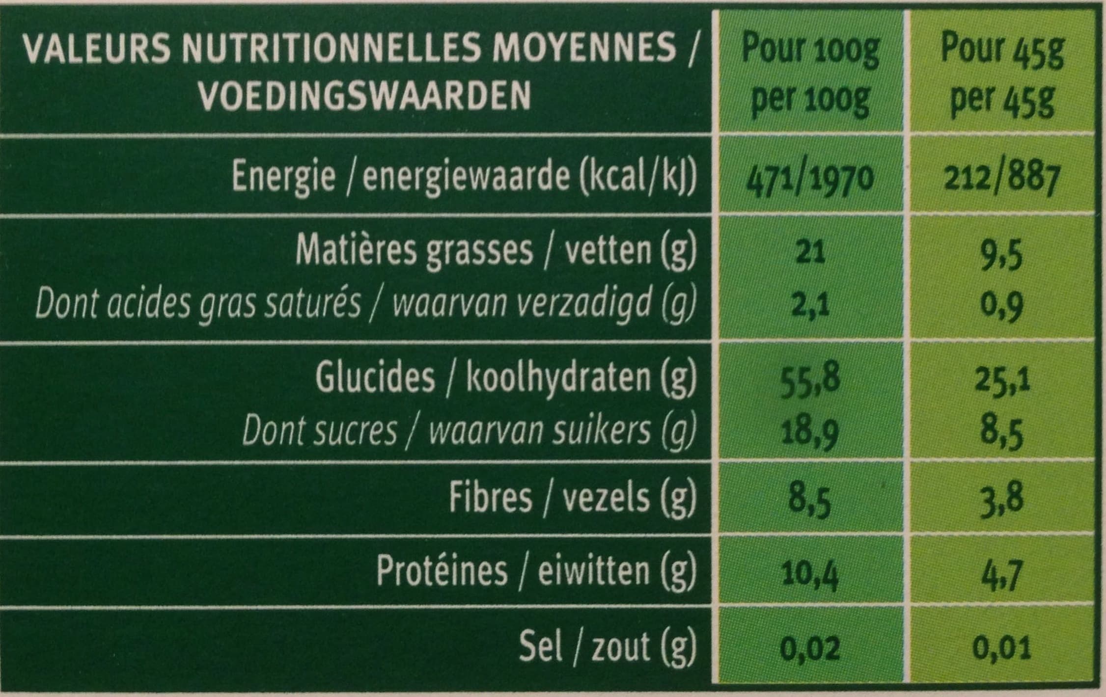 Joseph Favrichon Muesli Croustillant Lin & Graines de Courge packshot