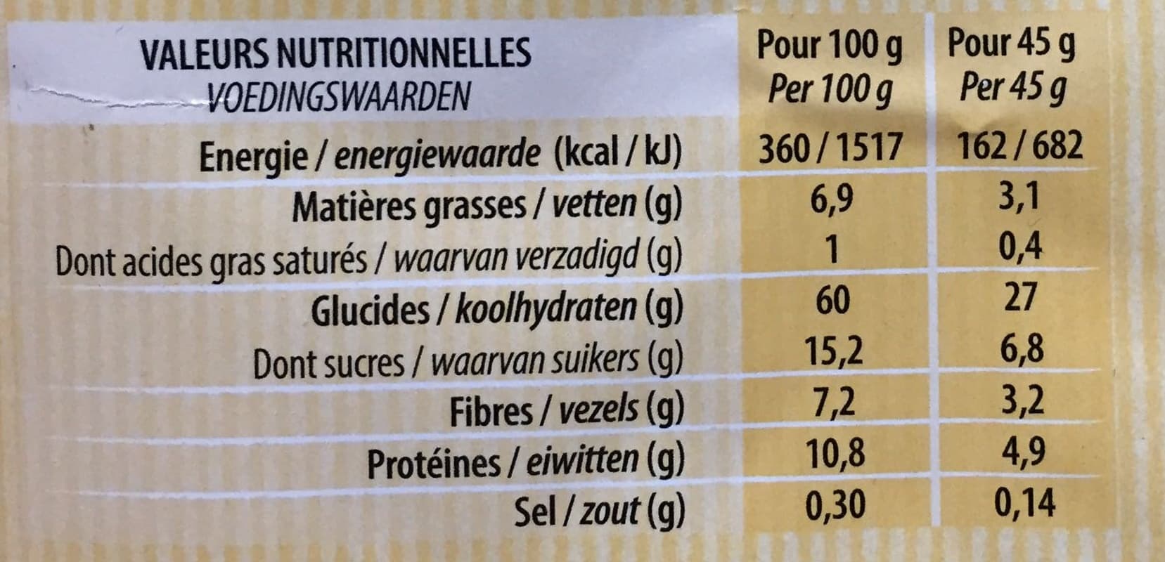 Joseph Favrichon Muesli Fruits des Bois packshot