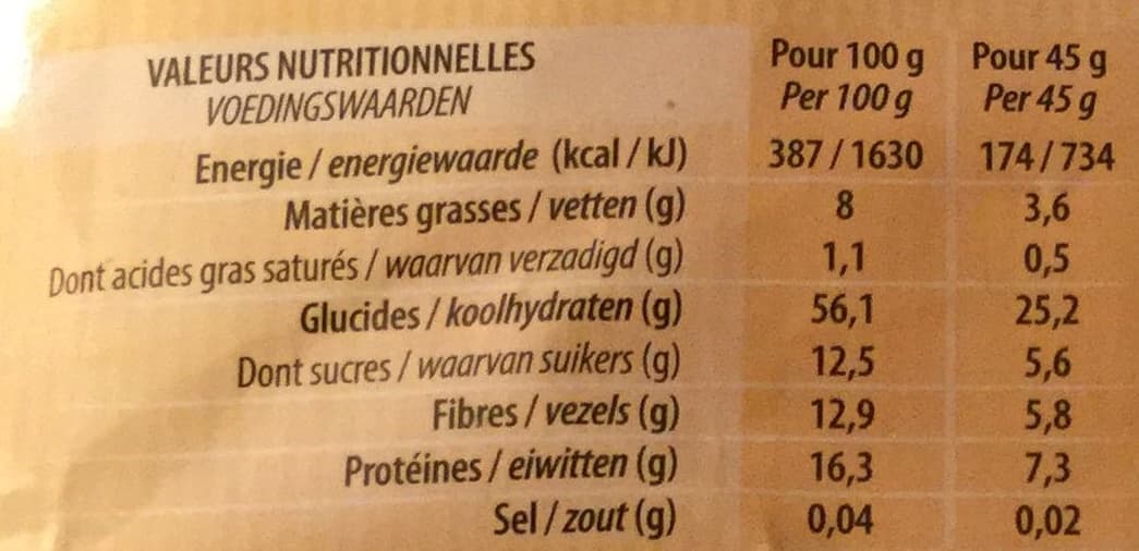 Joseph Favrichon Muesli lin et fibres - céréales packshot