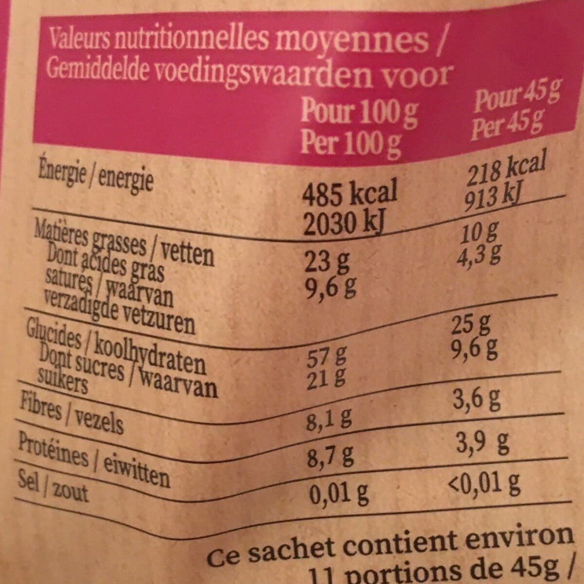 Joseph Favrichon Muesli croustillant - duo de chocolats packshot
