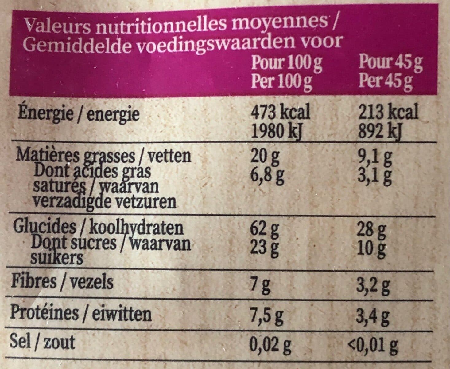 Joseph Favrichon Muesli Croustillant packshot