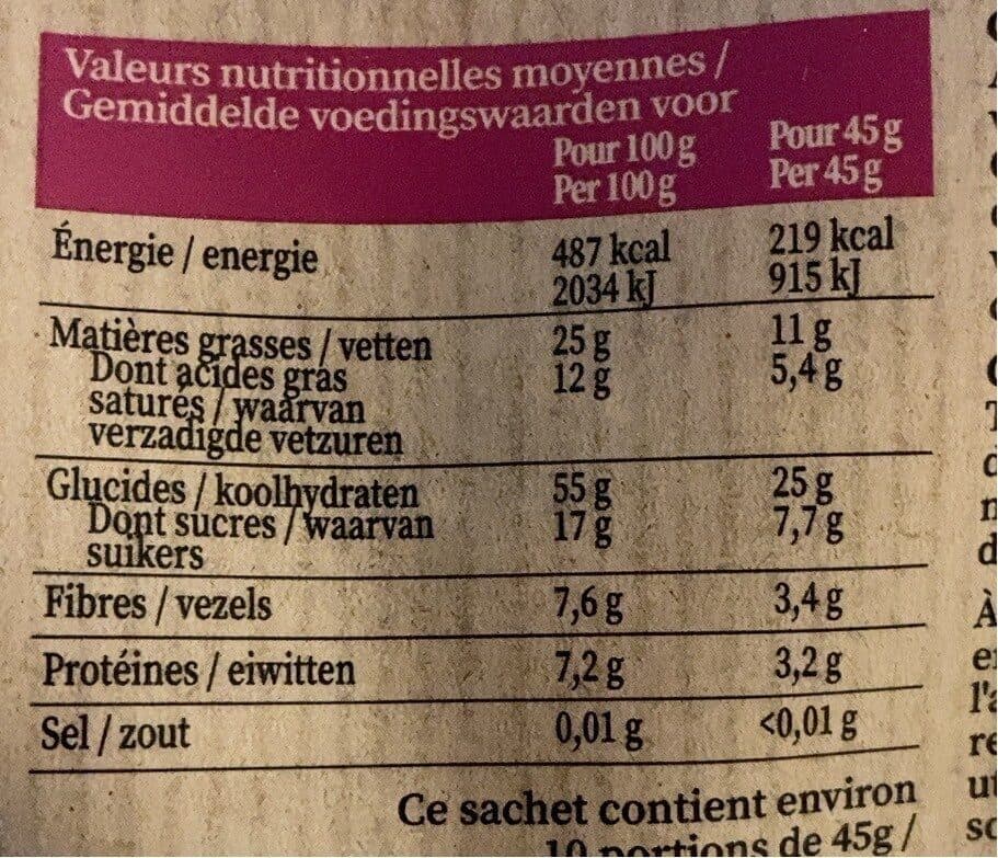 J FAVRICHON Muesli croustillant noix de coco packshot