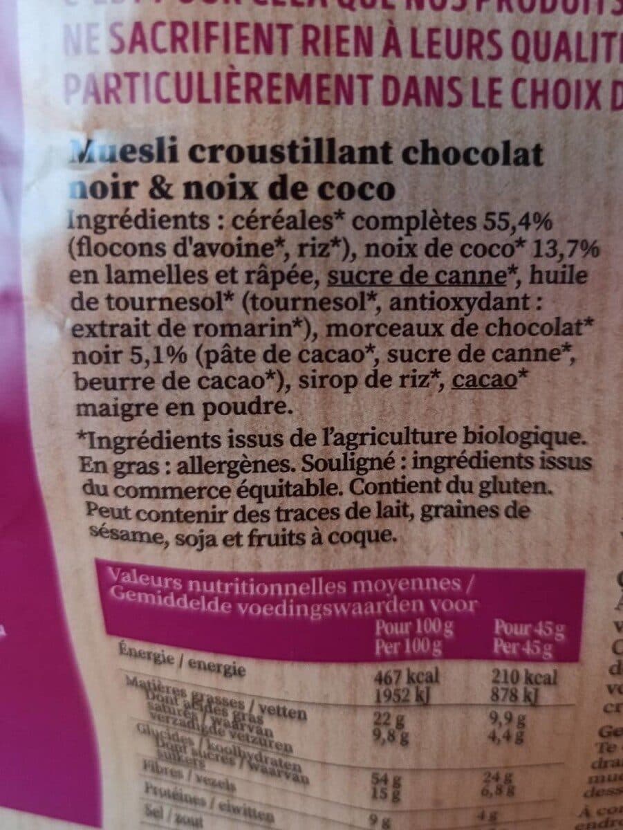 Joseph Favrichon Chocolat noir & noix de coco packshot