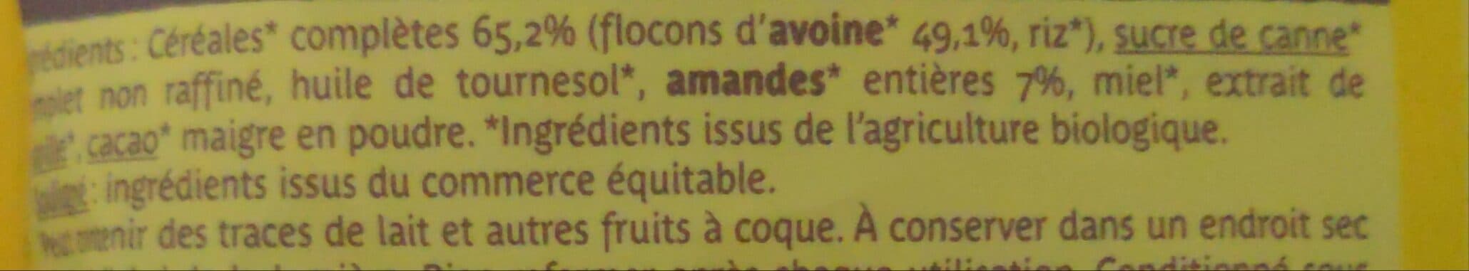 Charles Vignon Muesli Bio Croustillant Amande Vanille packshot