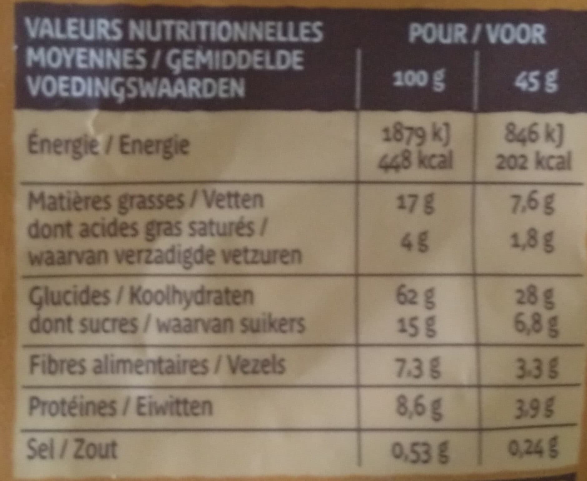 Charles Vignon Muesli Bio Croustillant Caramel beurre salé packshot
