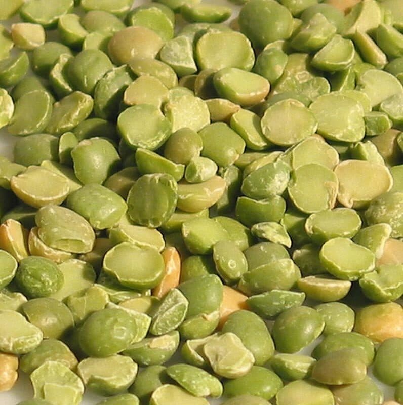 Sabarot Pois Cassés Erbsen, Grün, Halbiert, Getrocknet packshot