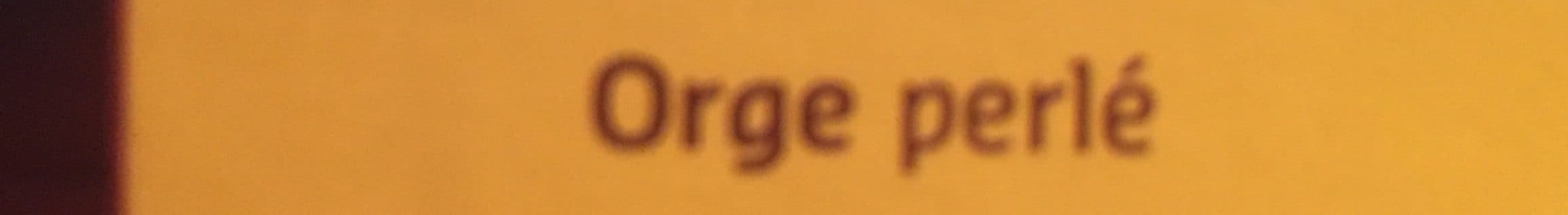 SABAROT Orge Perlé packshot