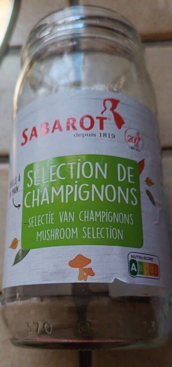 Sabarot Sélection de champignons packshot