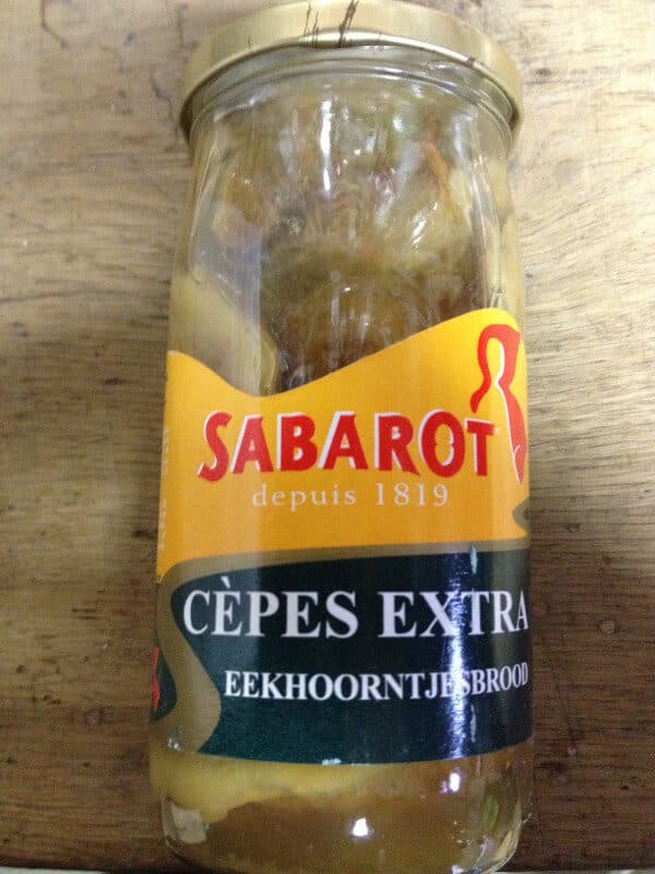 Sabarot Cèpes extra packshot