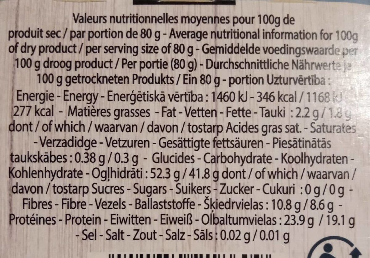 Sabarot Lentilles beluga packshot