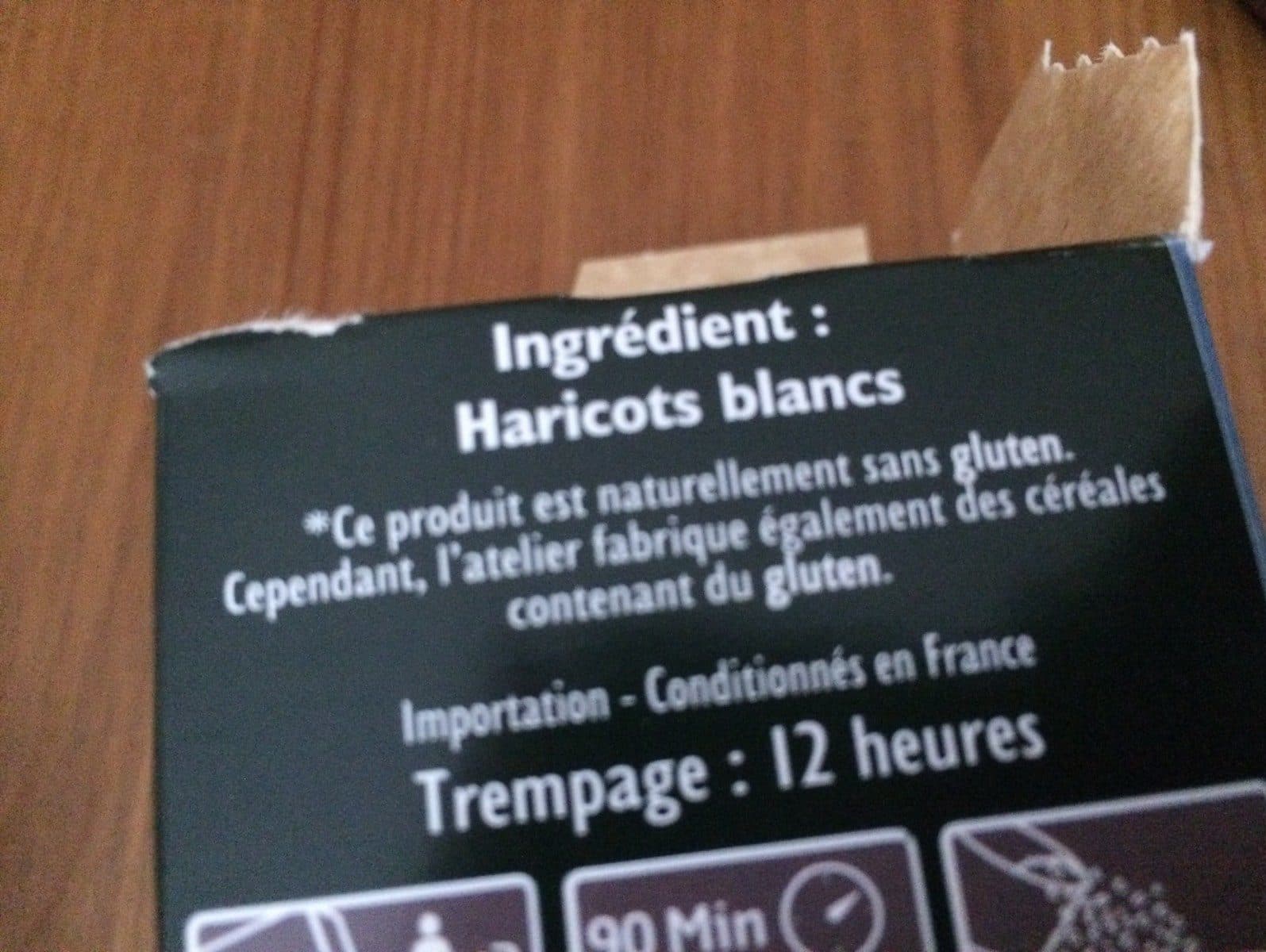 Sabarot 500G Haricots Blancs Sabarot packshot