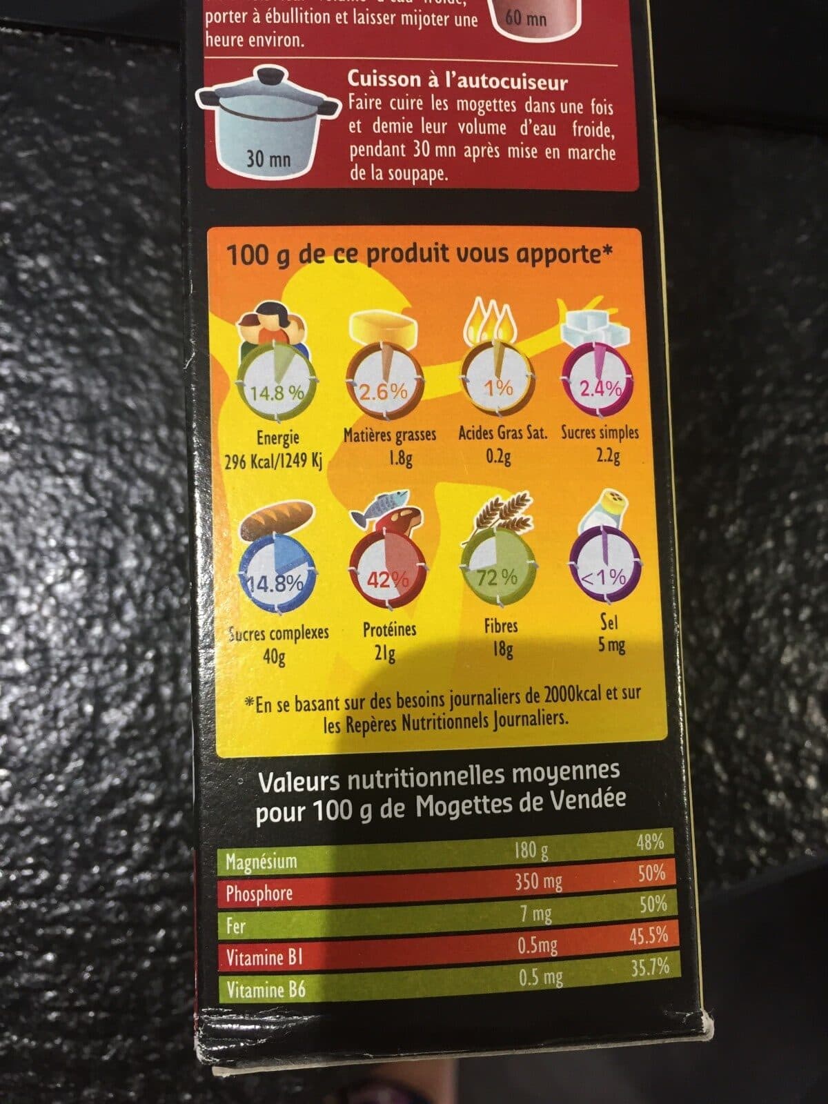 Sabarot Mogette de Vendée Sabarot packshot