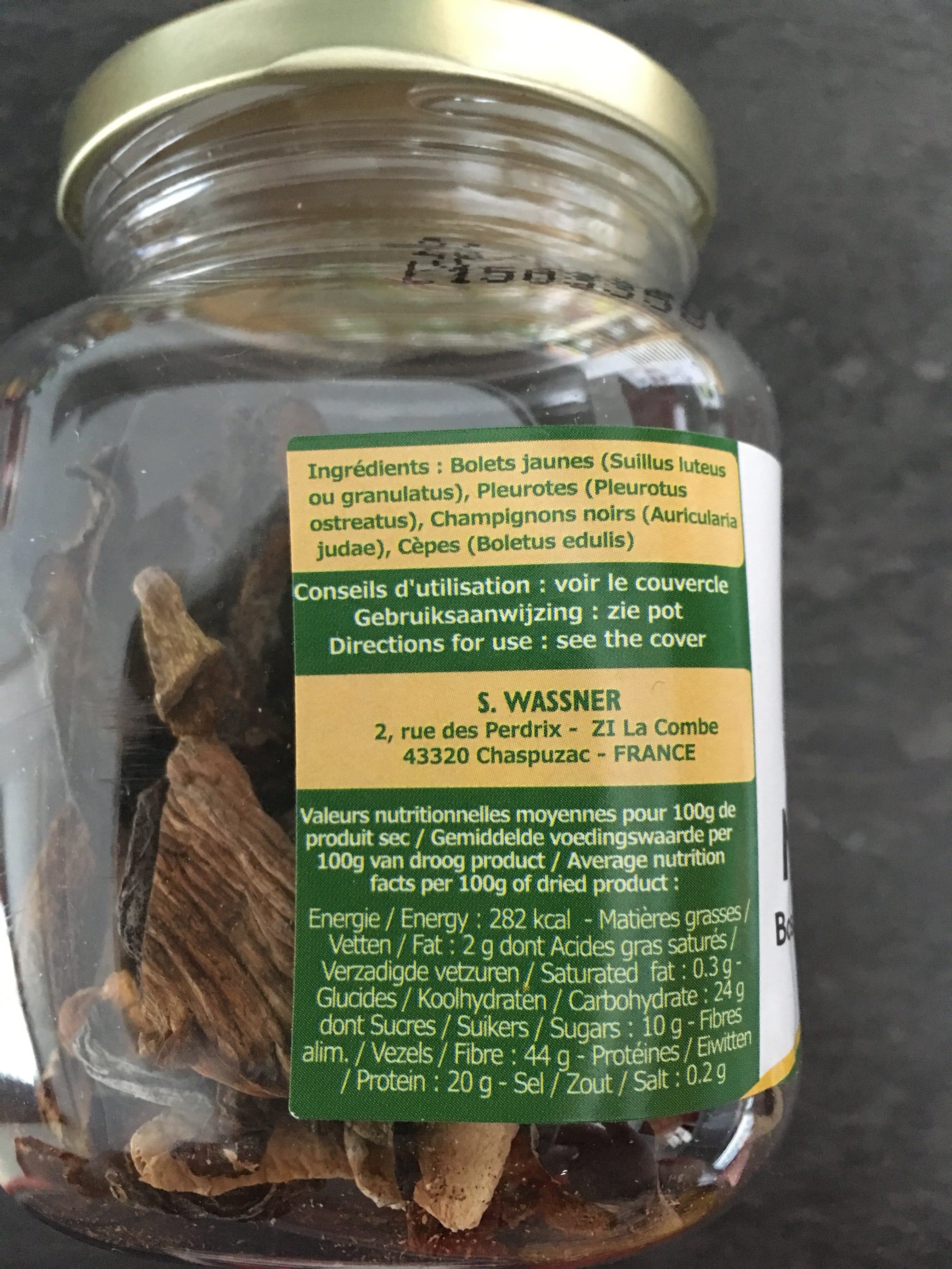 Wassner Mélange Forestier packshot