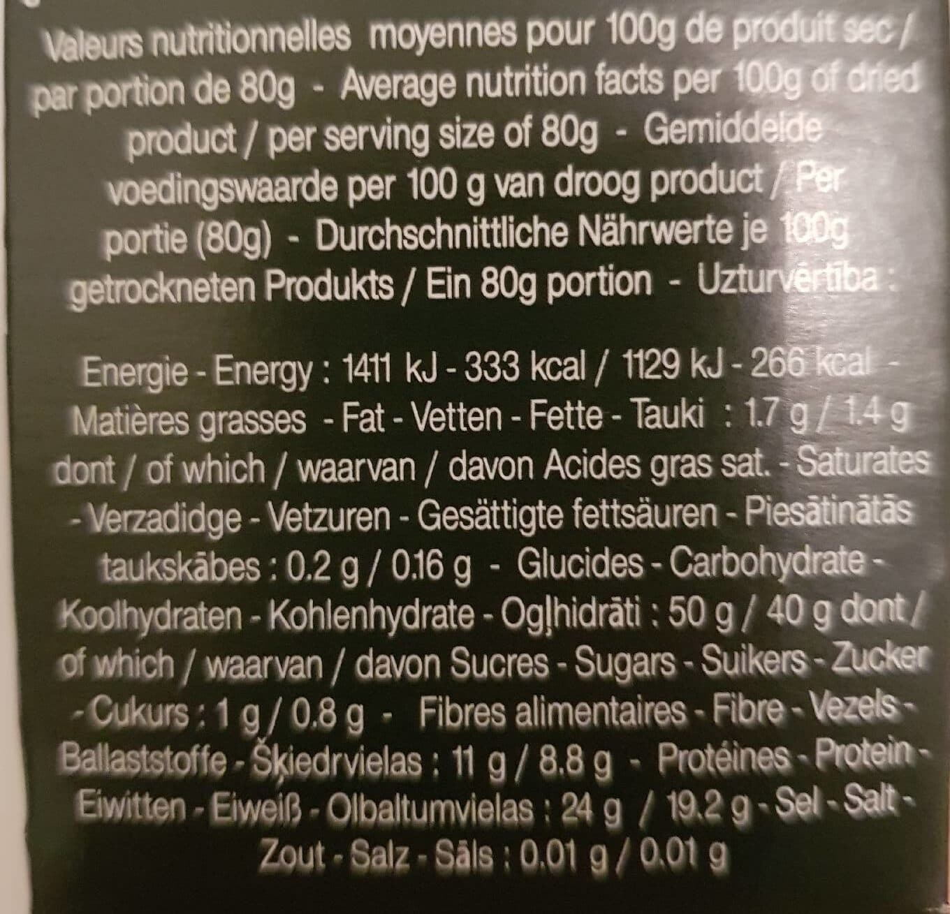 Sabarot Lentilles Méli-mélo 500g. packshot