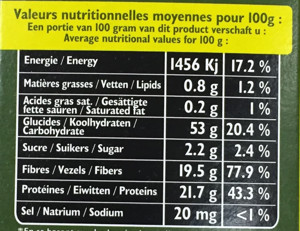 Sabarot Pois cassés de France cuisson Rapide packshot