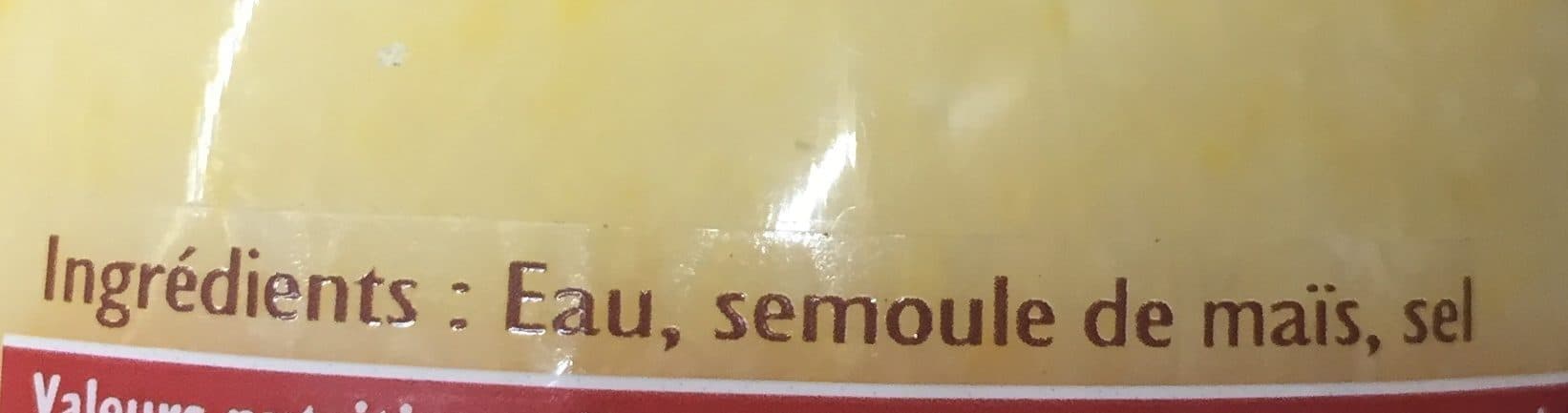 Sabarot Le petit polenta packshot