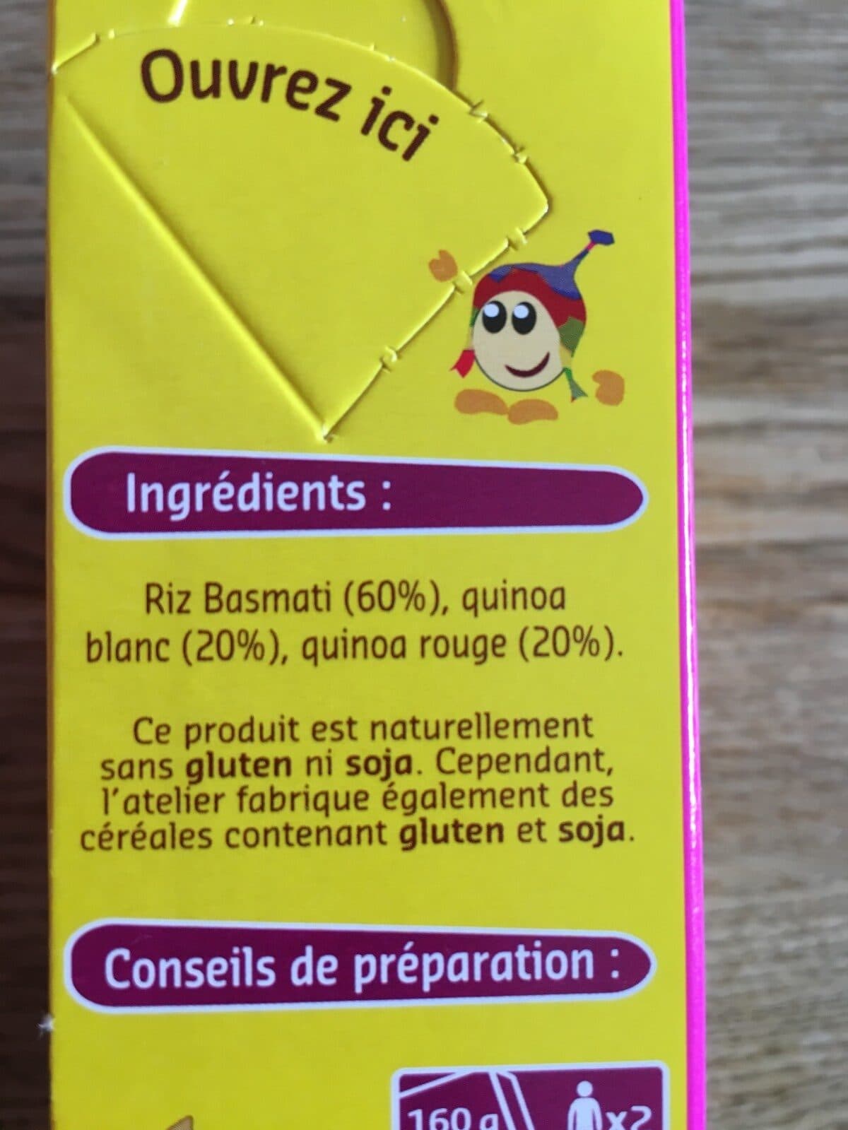 Sabarot Riz des deux mondes packshot