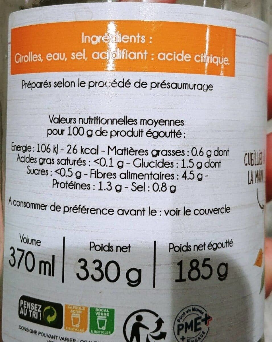 Sabarot Girolles packshot