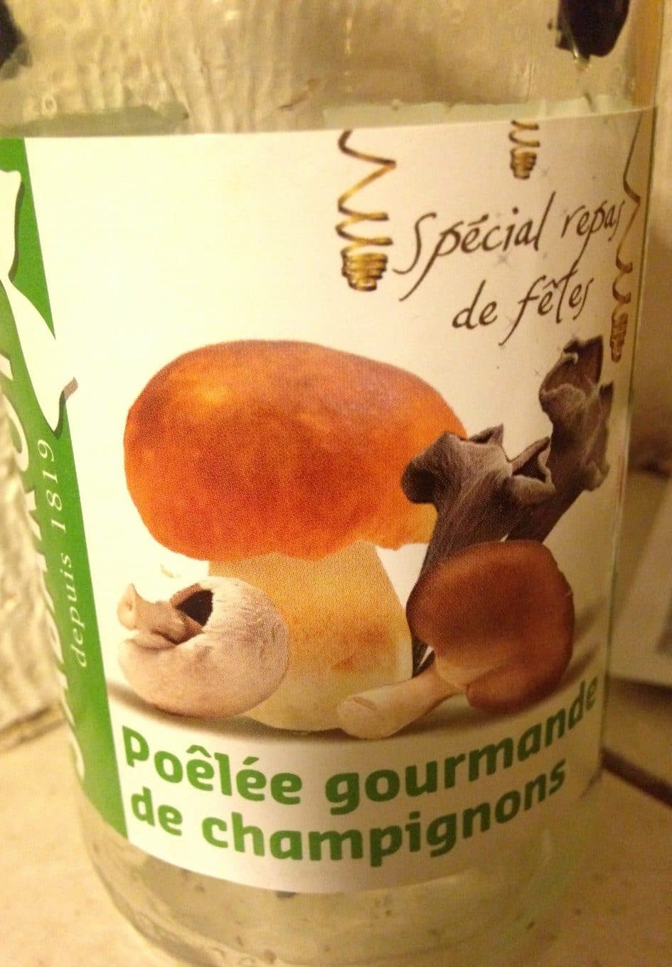 Sabarot Poêlée gourmande de champignons packshot