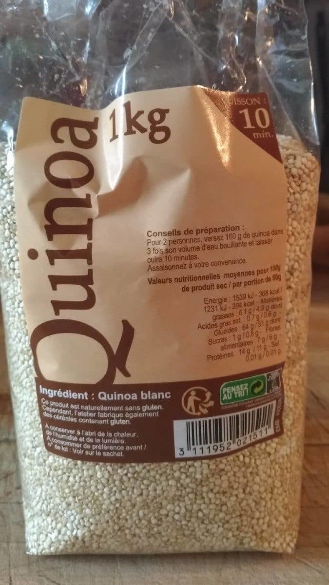 Open Food Facts Quinoa packshot