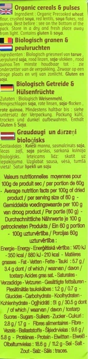 Open Food Facts Cereales et legumes secs packshot