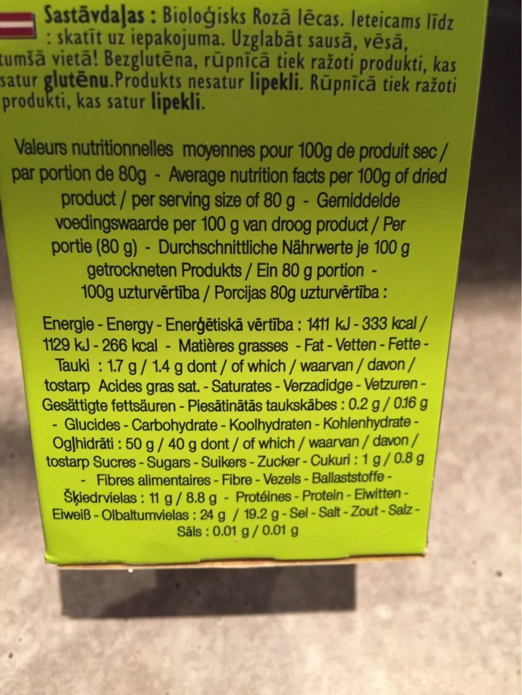 Sabarot Lentilles corail packshot